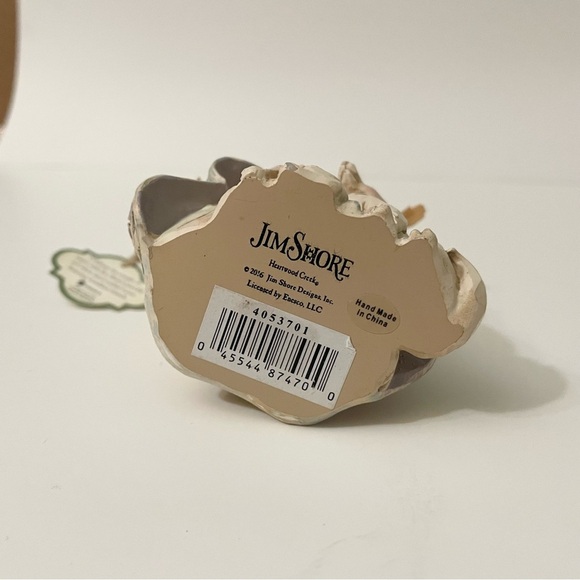 Jim Shore White Woodland 2016 Christmas Ornament Santa w/ Animals - Picture 16 of 16